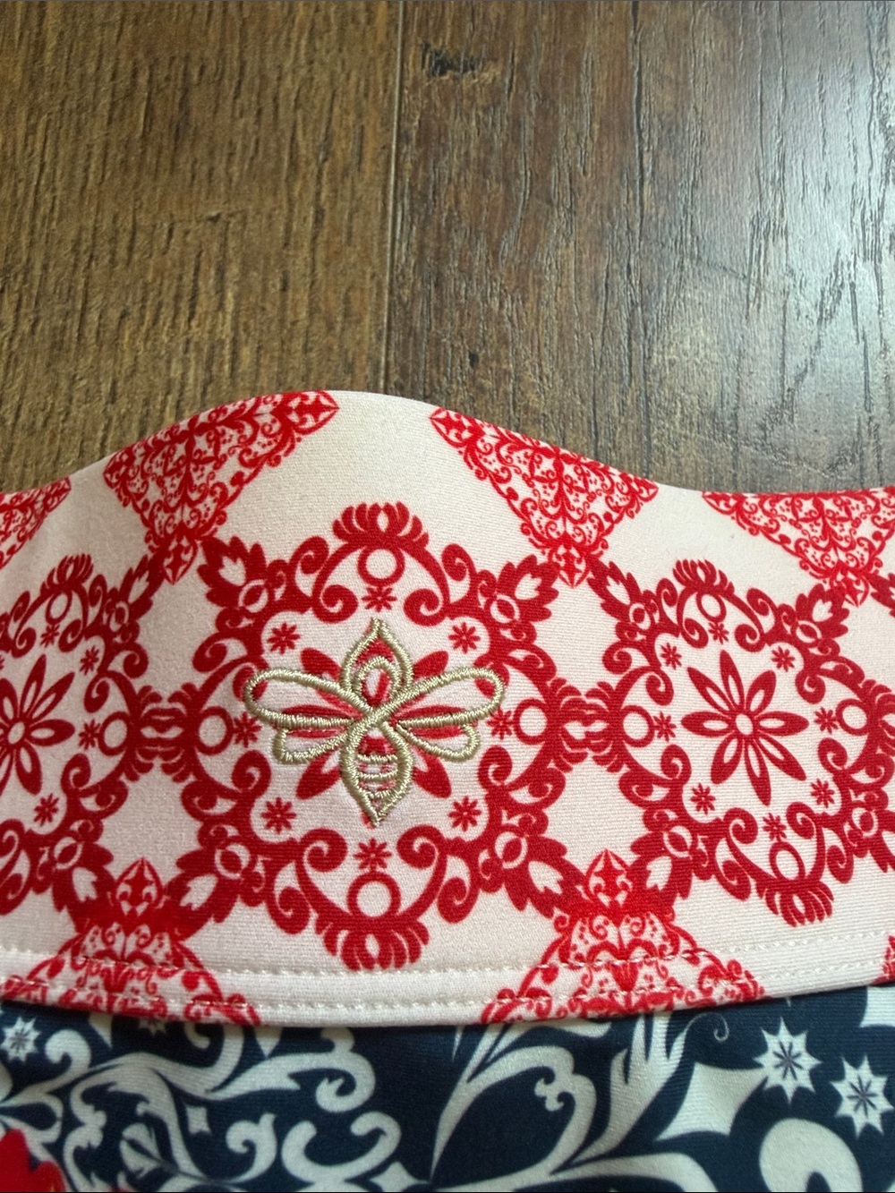 Johnny Was Multicolor Floral Circle Skirt with Red Waistband - Picture 10 of 10